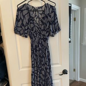 Ankle length Motherhood brand maternity dress